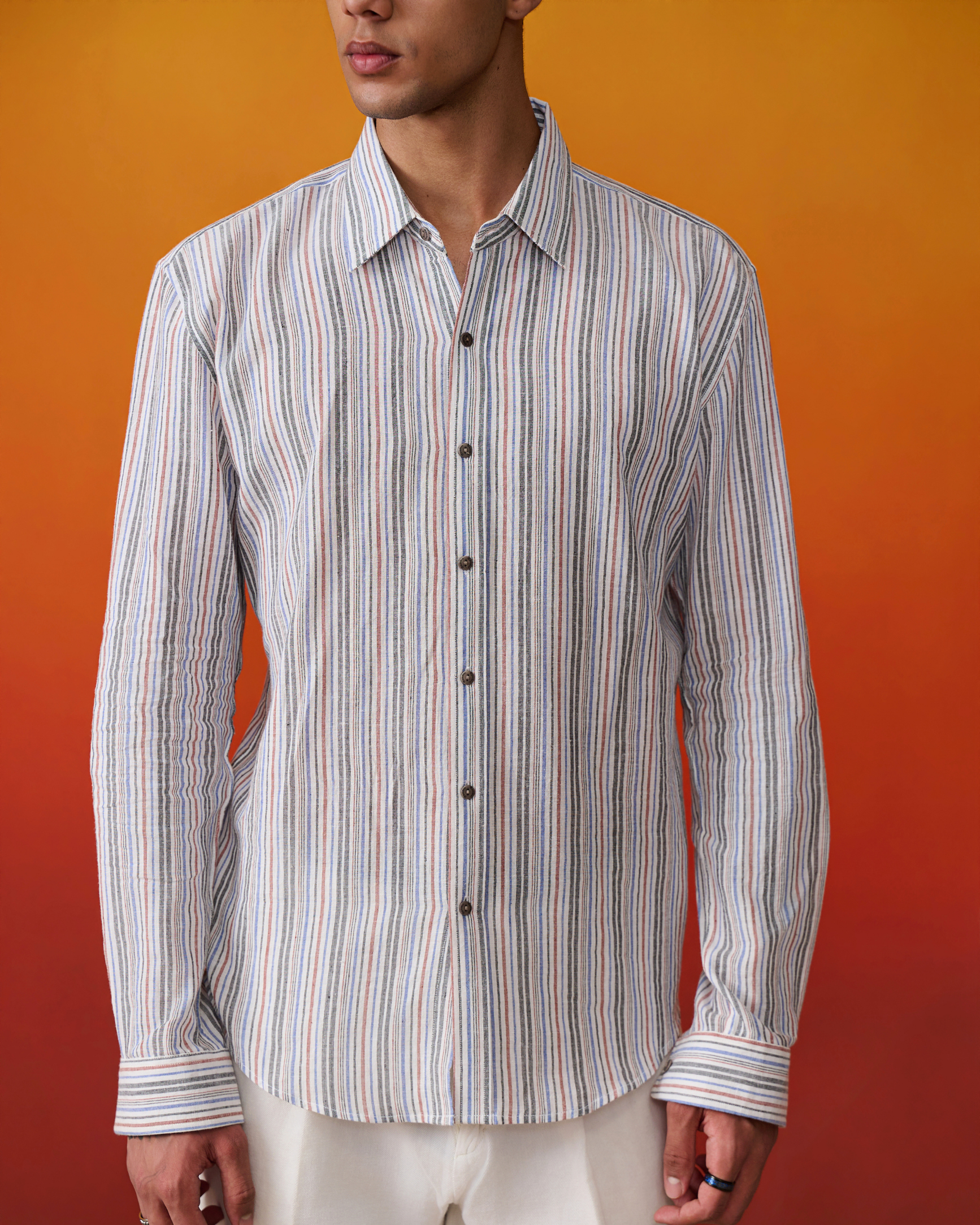 Rangeen Bazaar Stripe Shirt