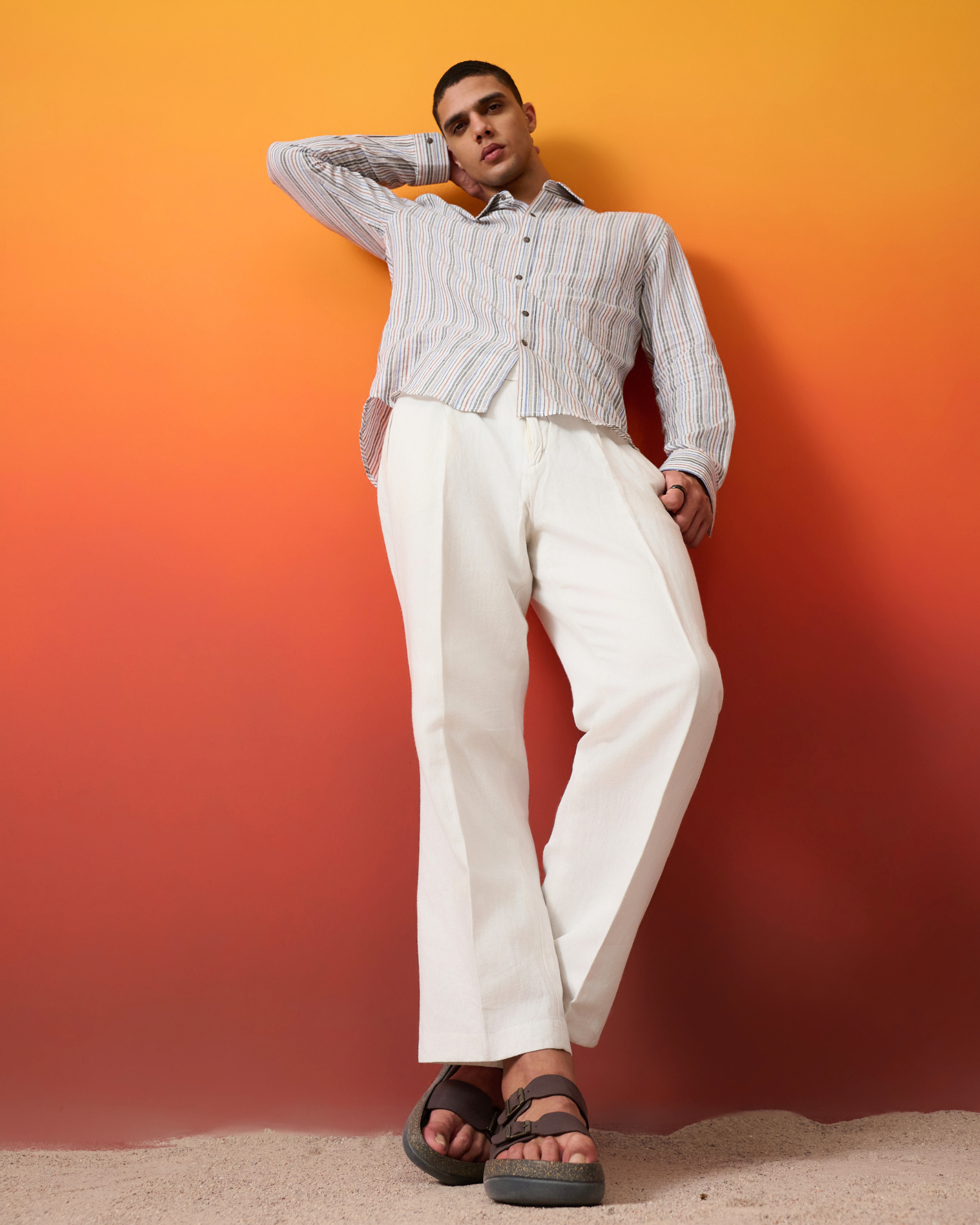Rangeen Bazaar Stripe Shirt