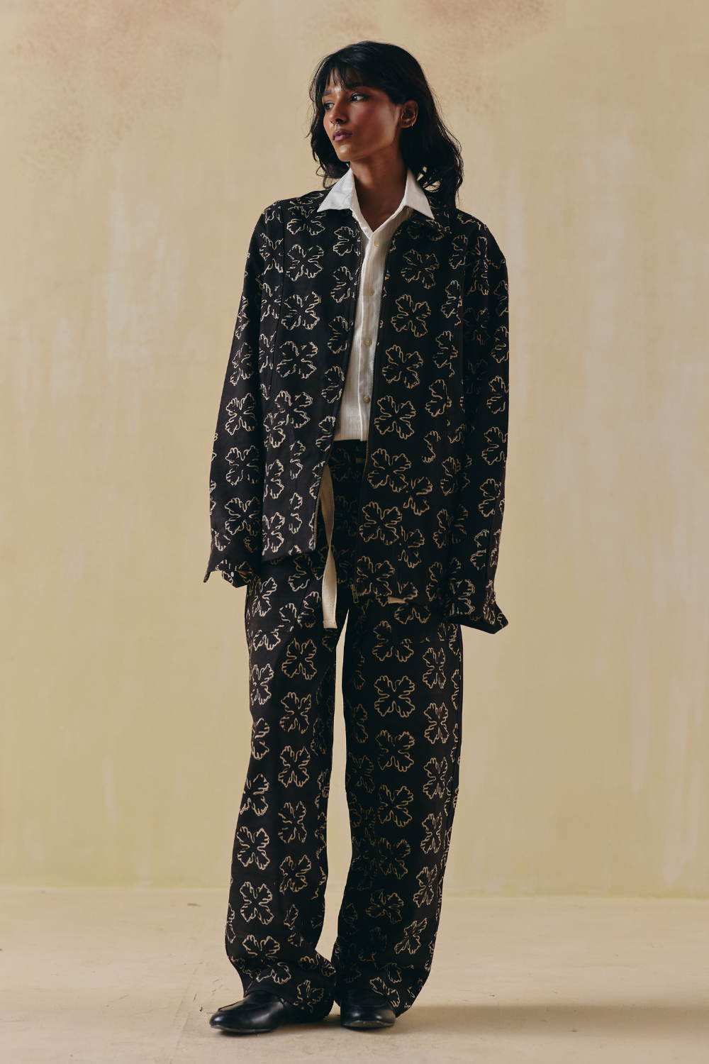 Midnight Bloom Co-ord Set