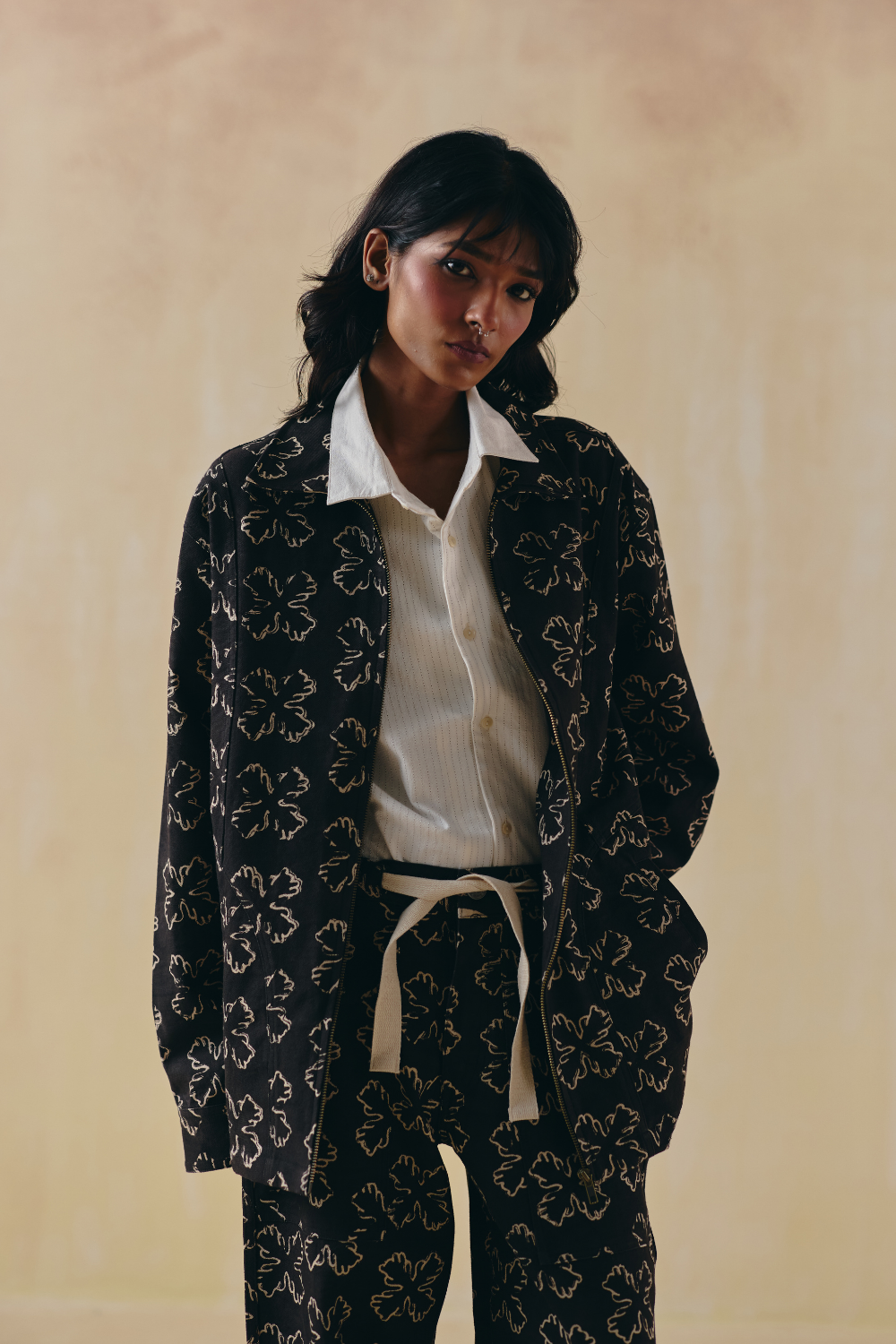 Midnight Bloom Co-ord Set