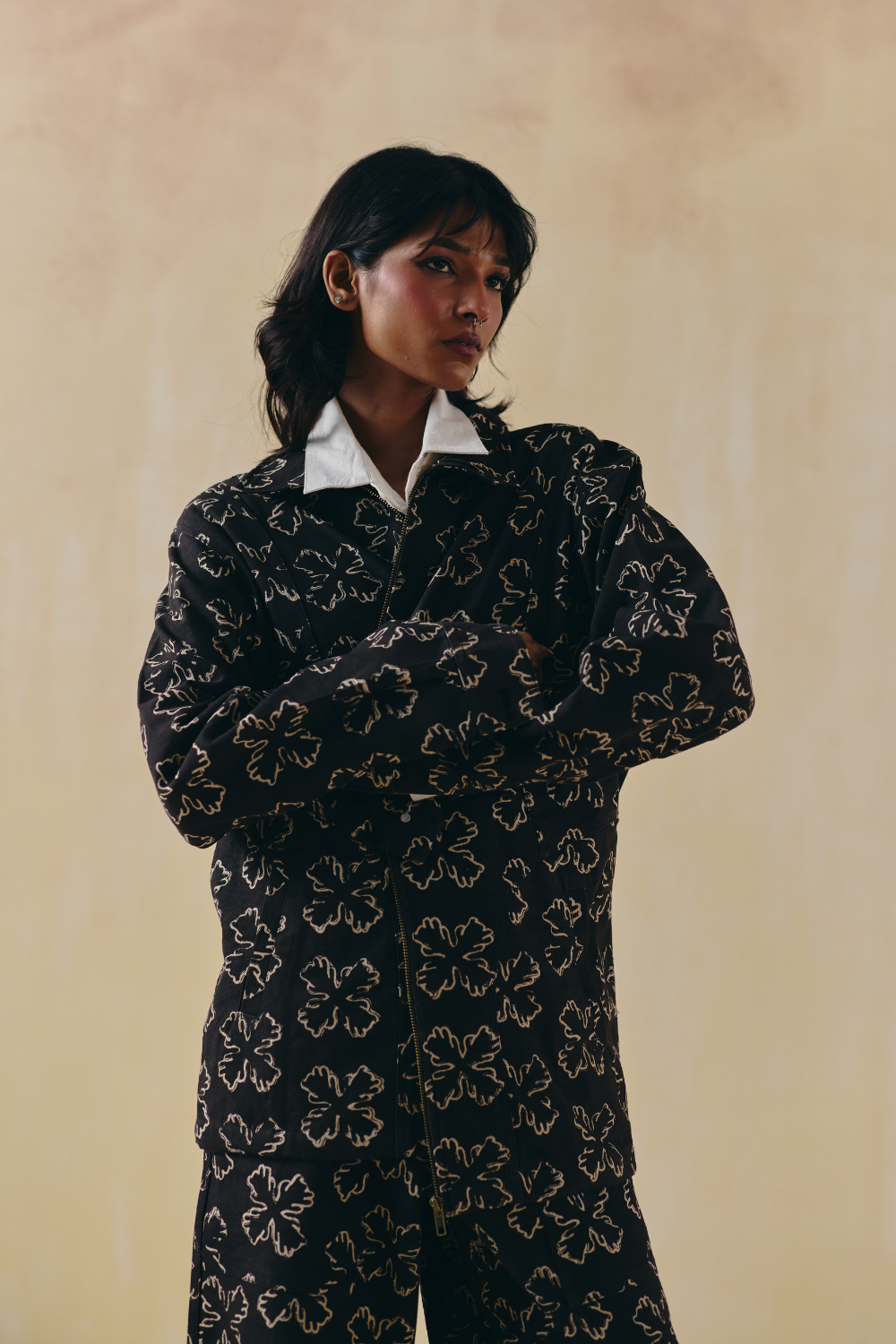 Midnight Bloom Co-ord Set