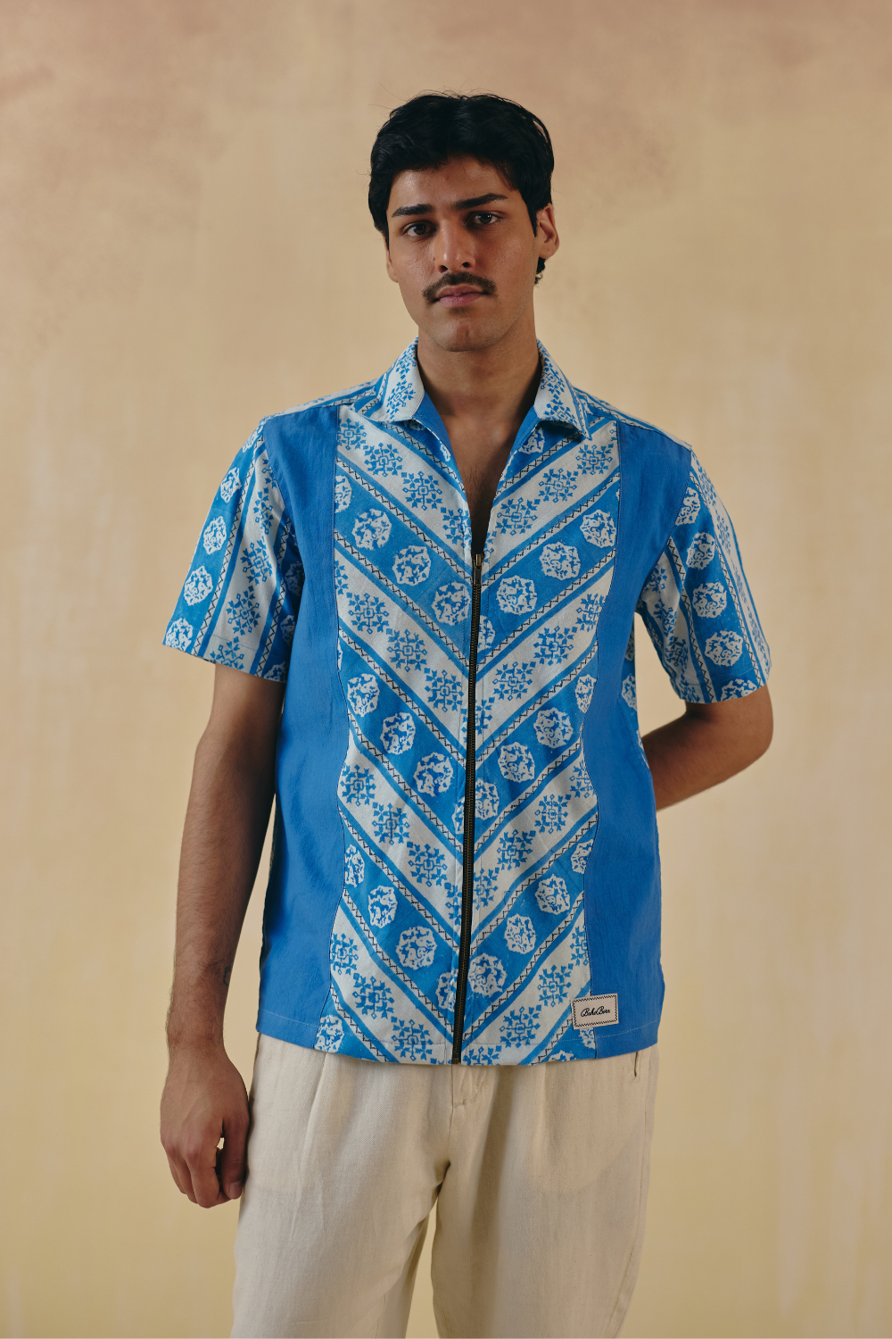 Azure Zip Shirt