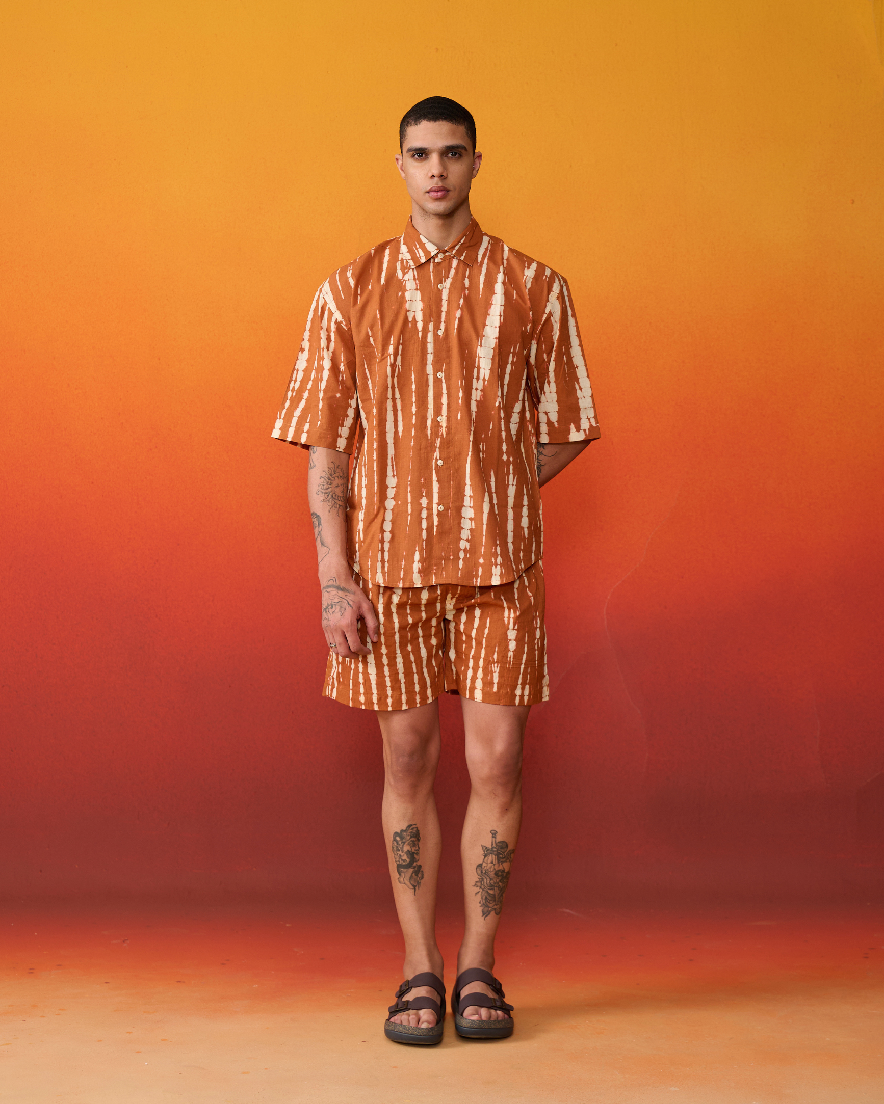 Mitti Baandh Shibori Co-ord Set