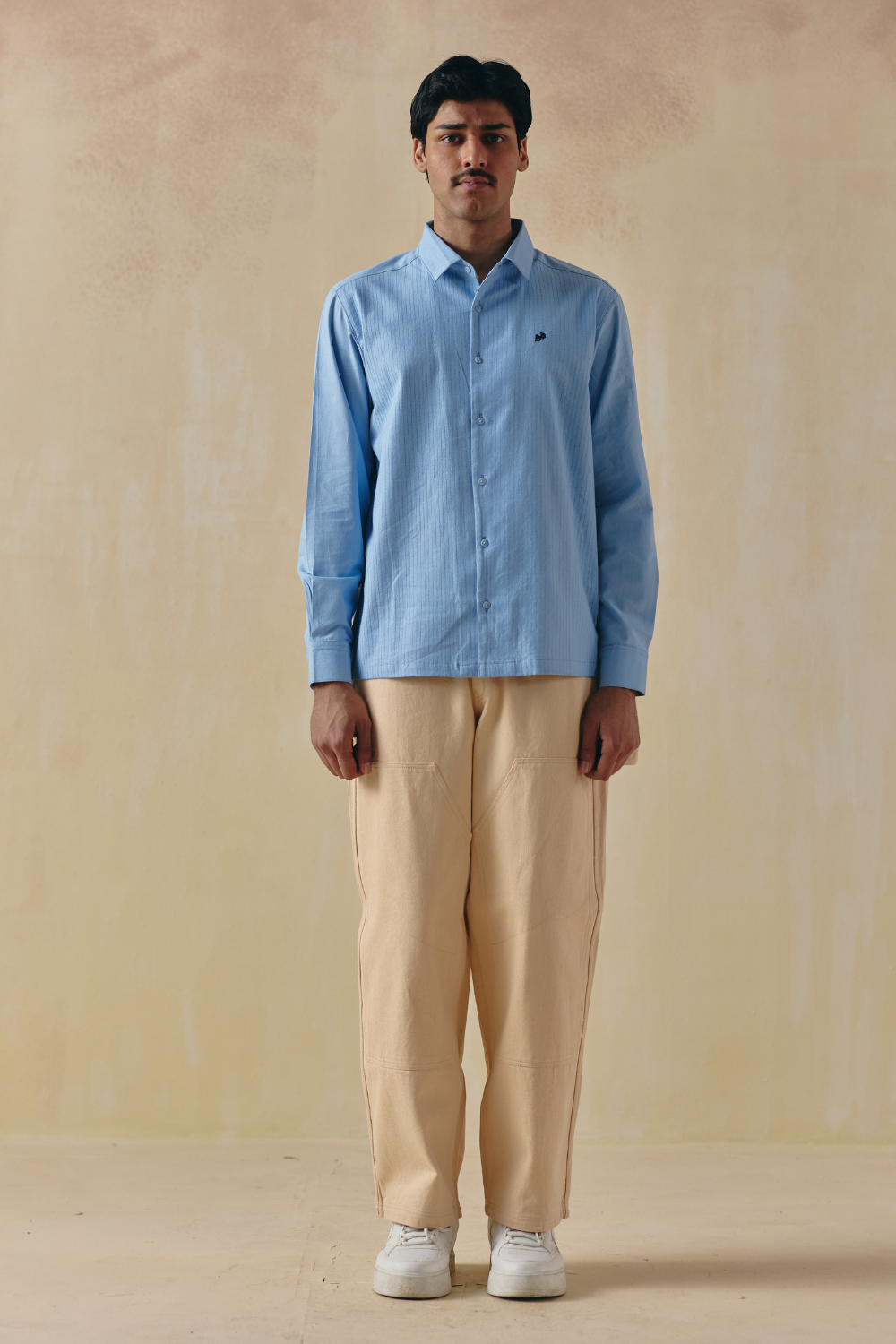 Blue Tiger Circle Shirt