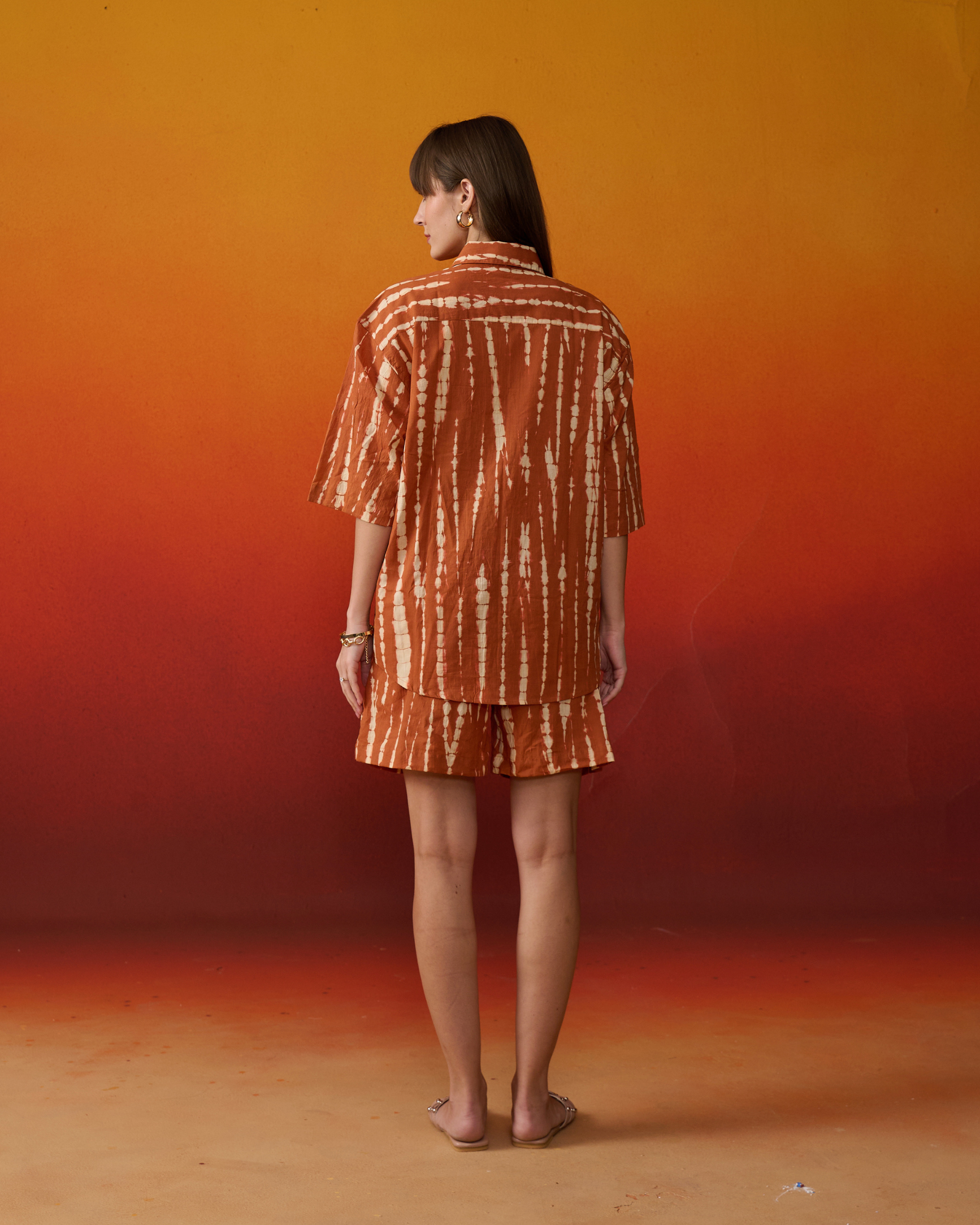 Mitti Baandh Shibori Co-ord Set