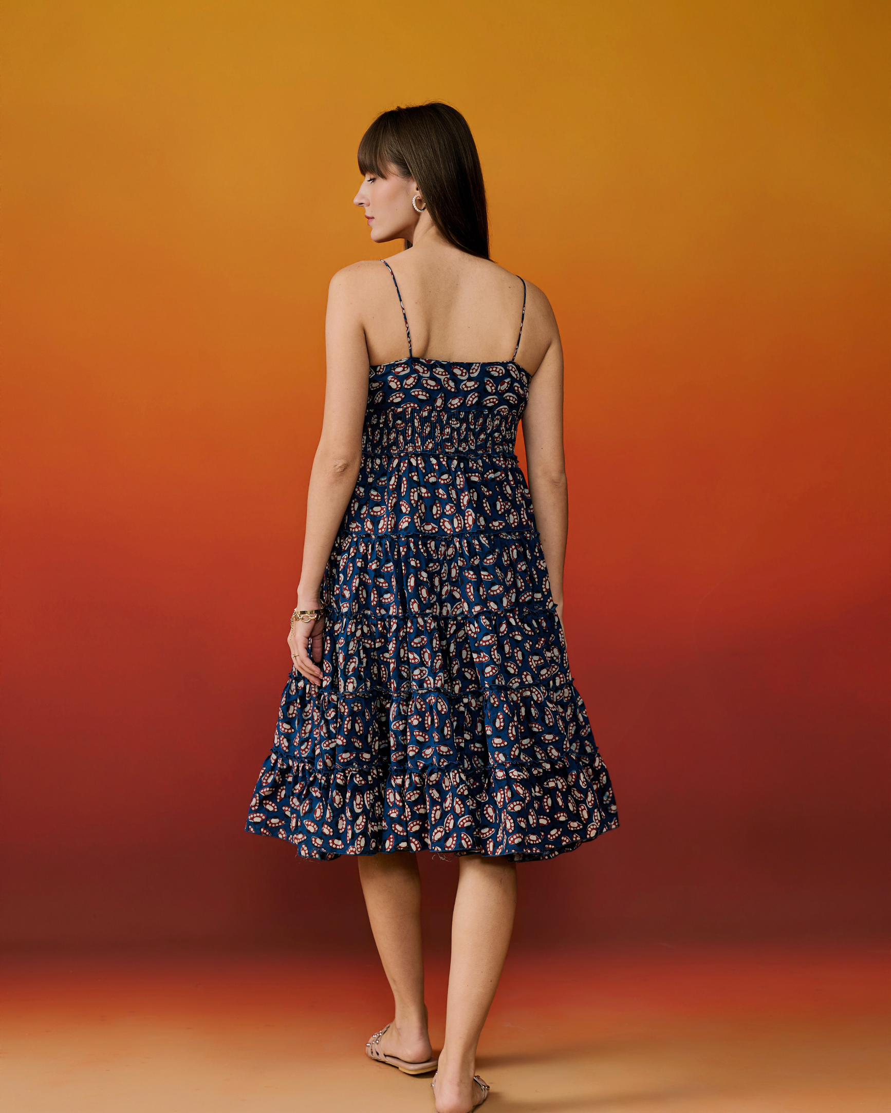 Indigo Bazaar Tiered Sundress