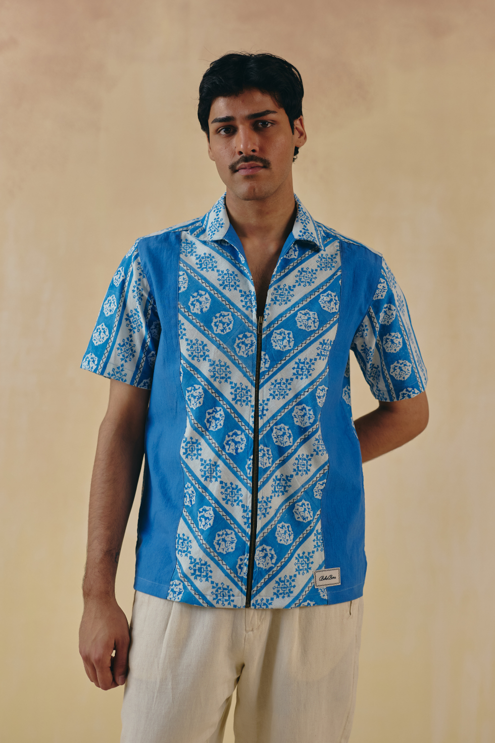 Azure Zip Shirt