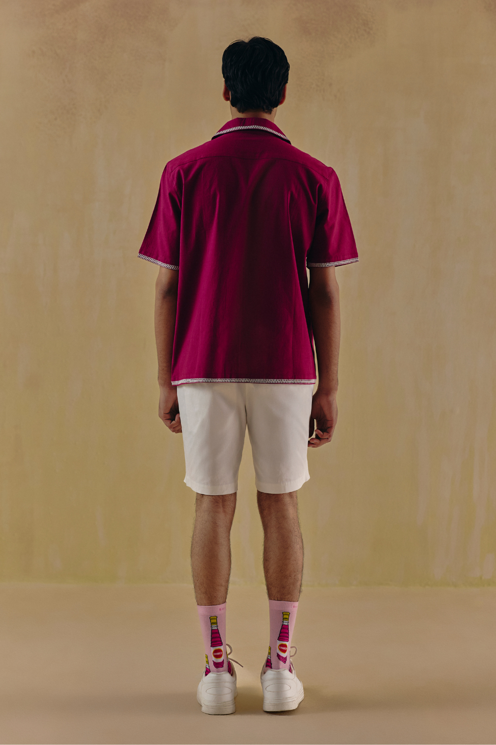Mehroon Rose Shirt