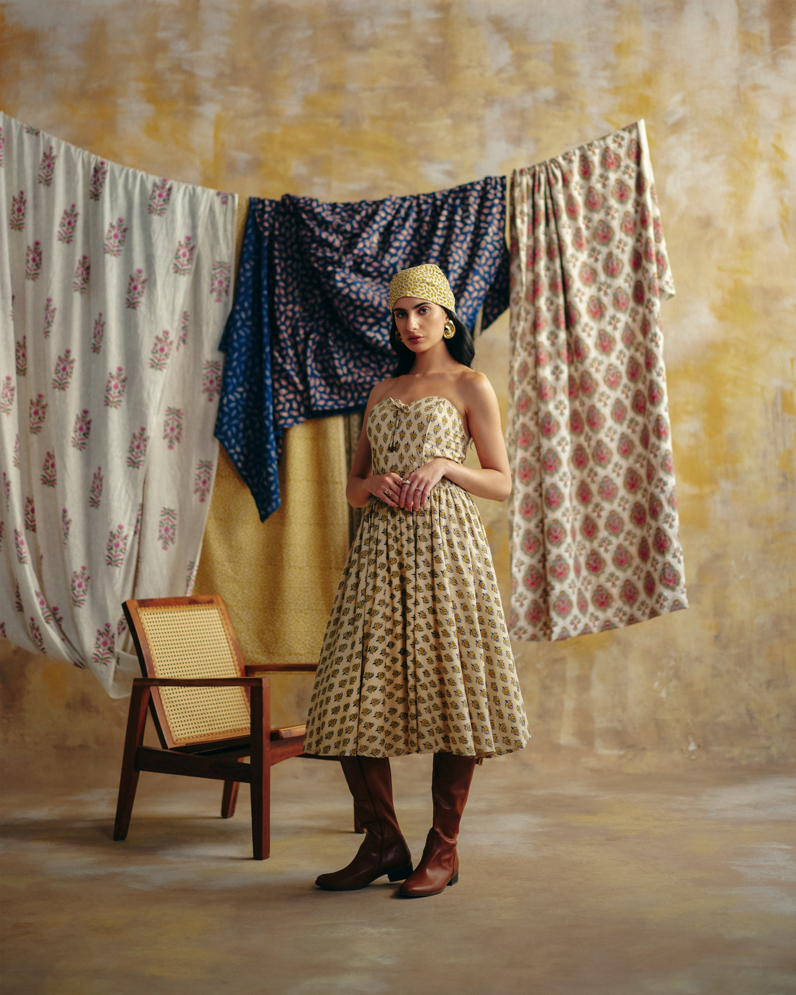 The Sunflower Muse Dress