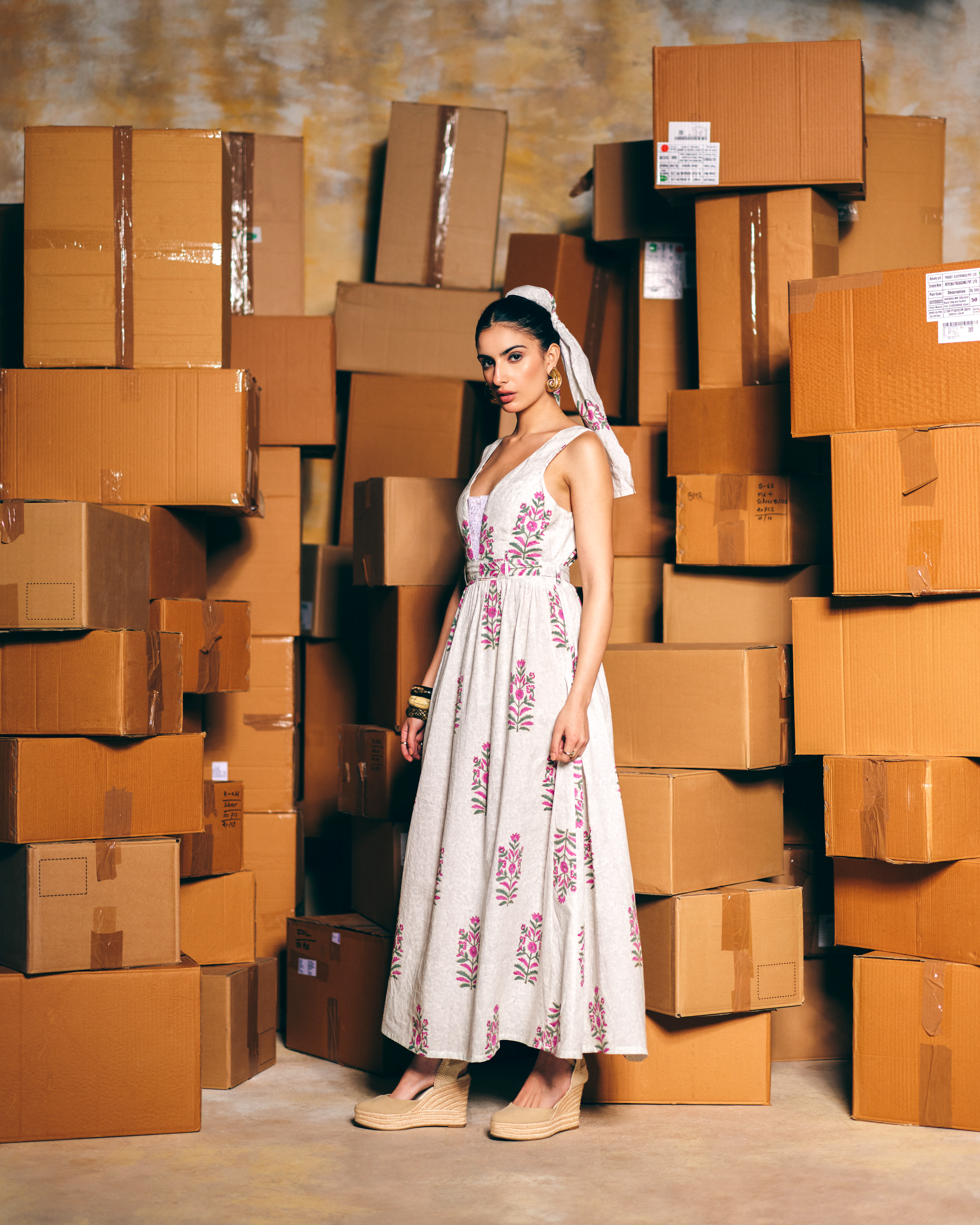 The Gulbaan Dress (Gul = flower)