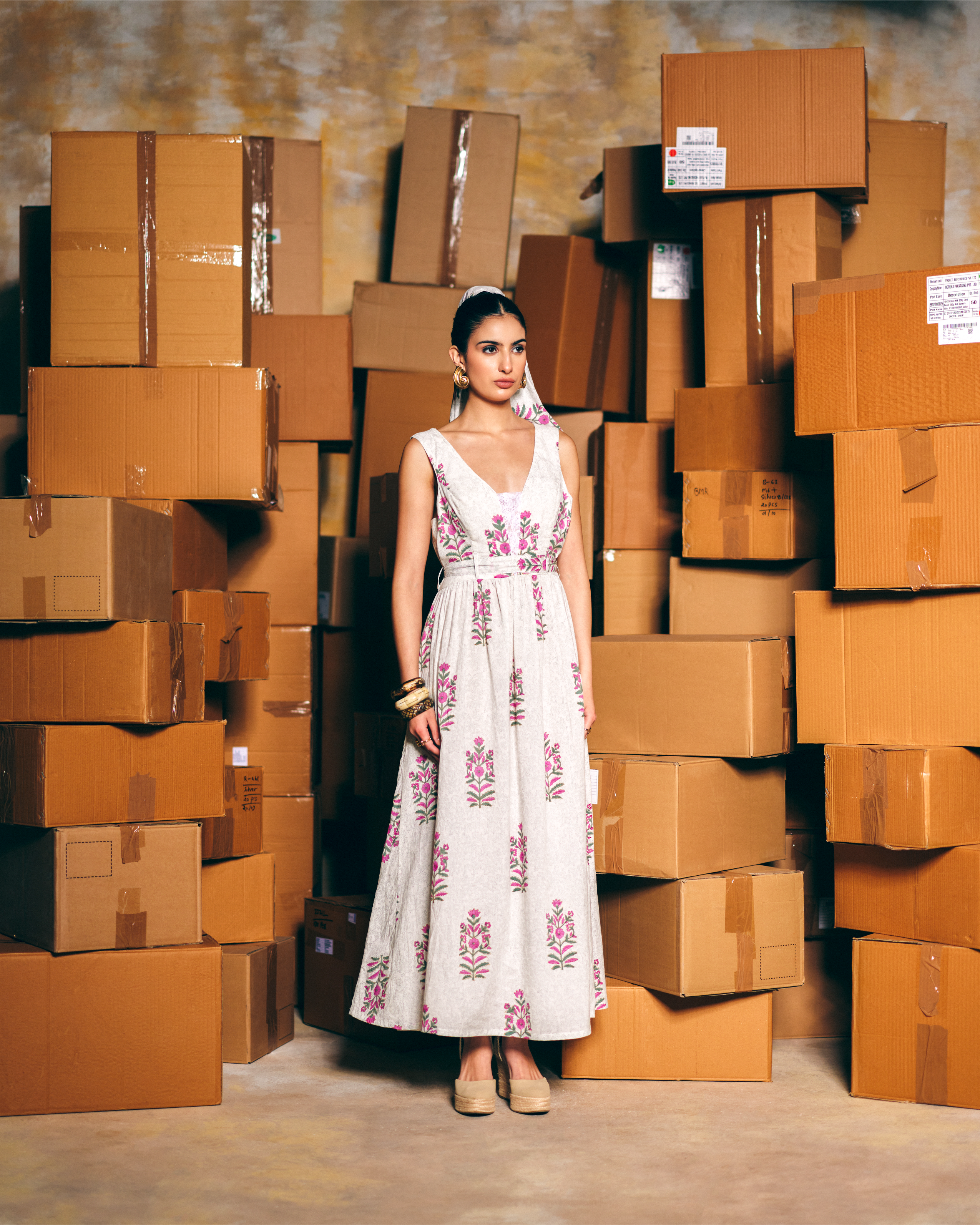 The Gulbaan Dress (Gul = flower)