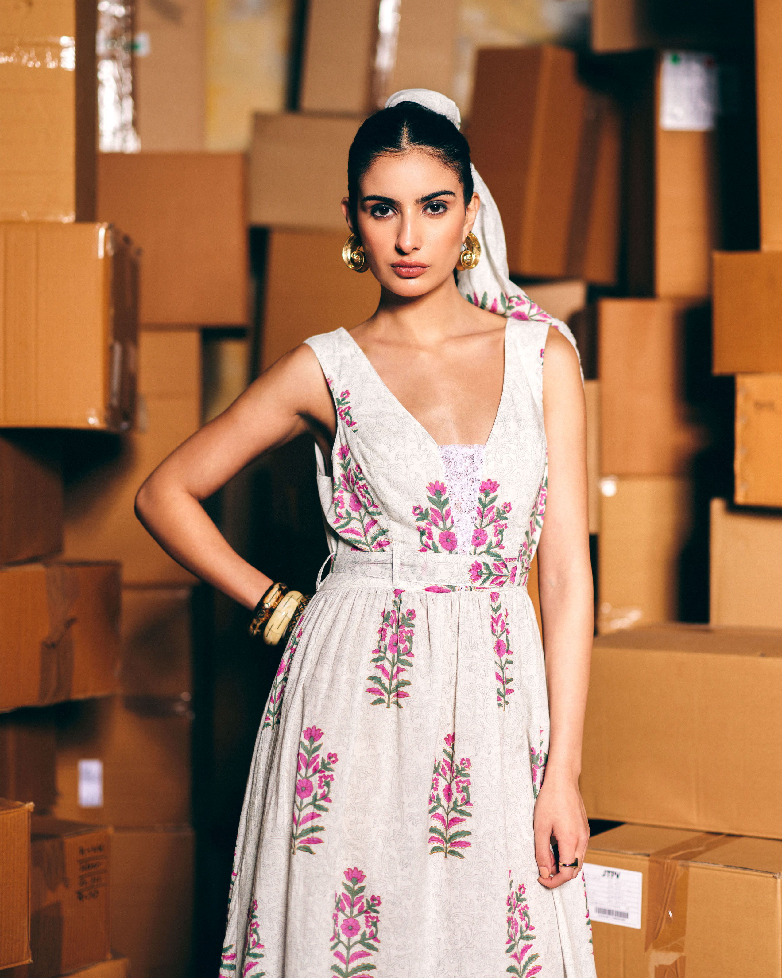 The Gulbaan Dress (Gul = flower)