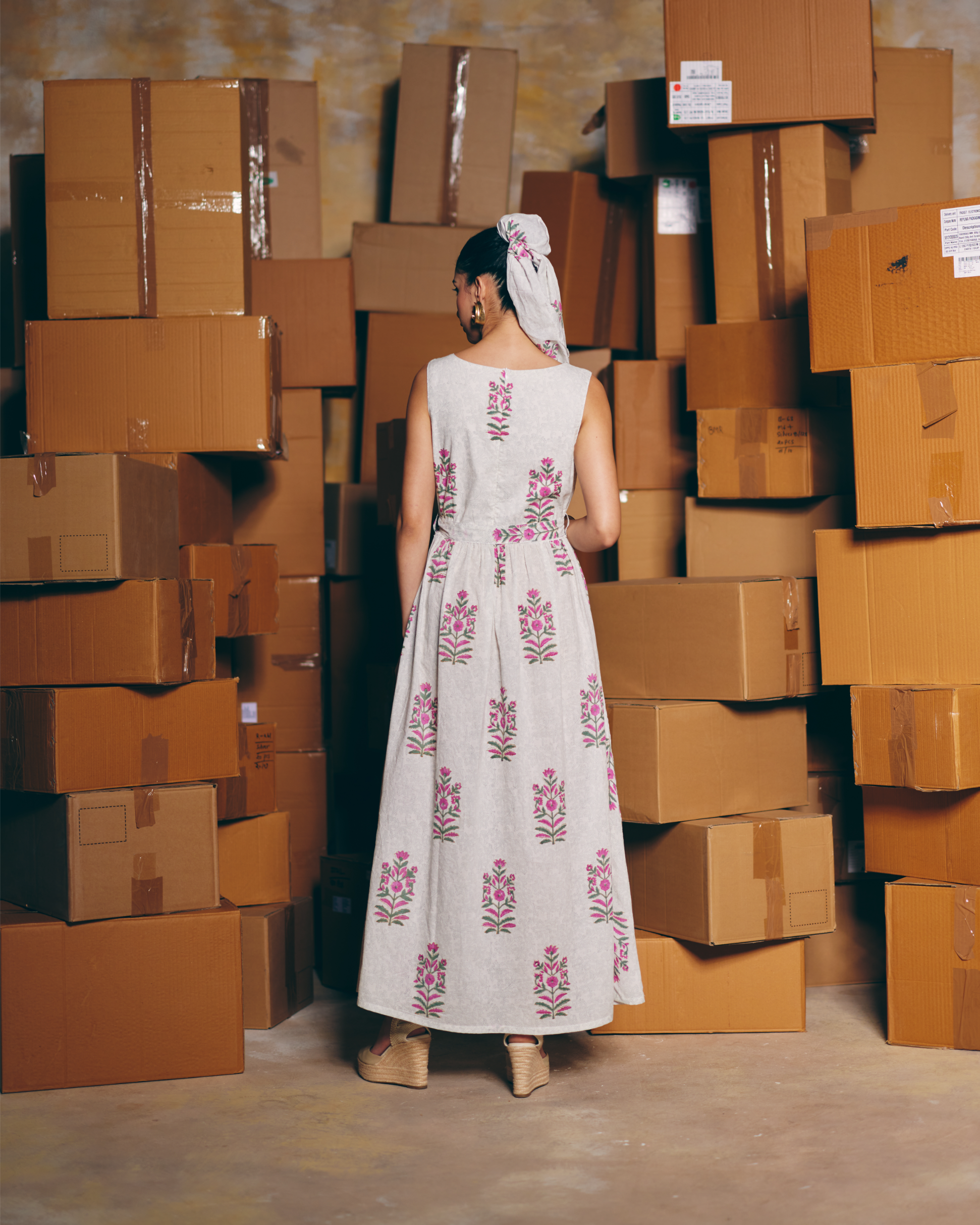 The Gulbaan Dress (Gul = flower)