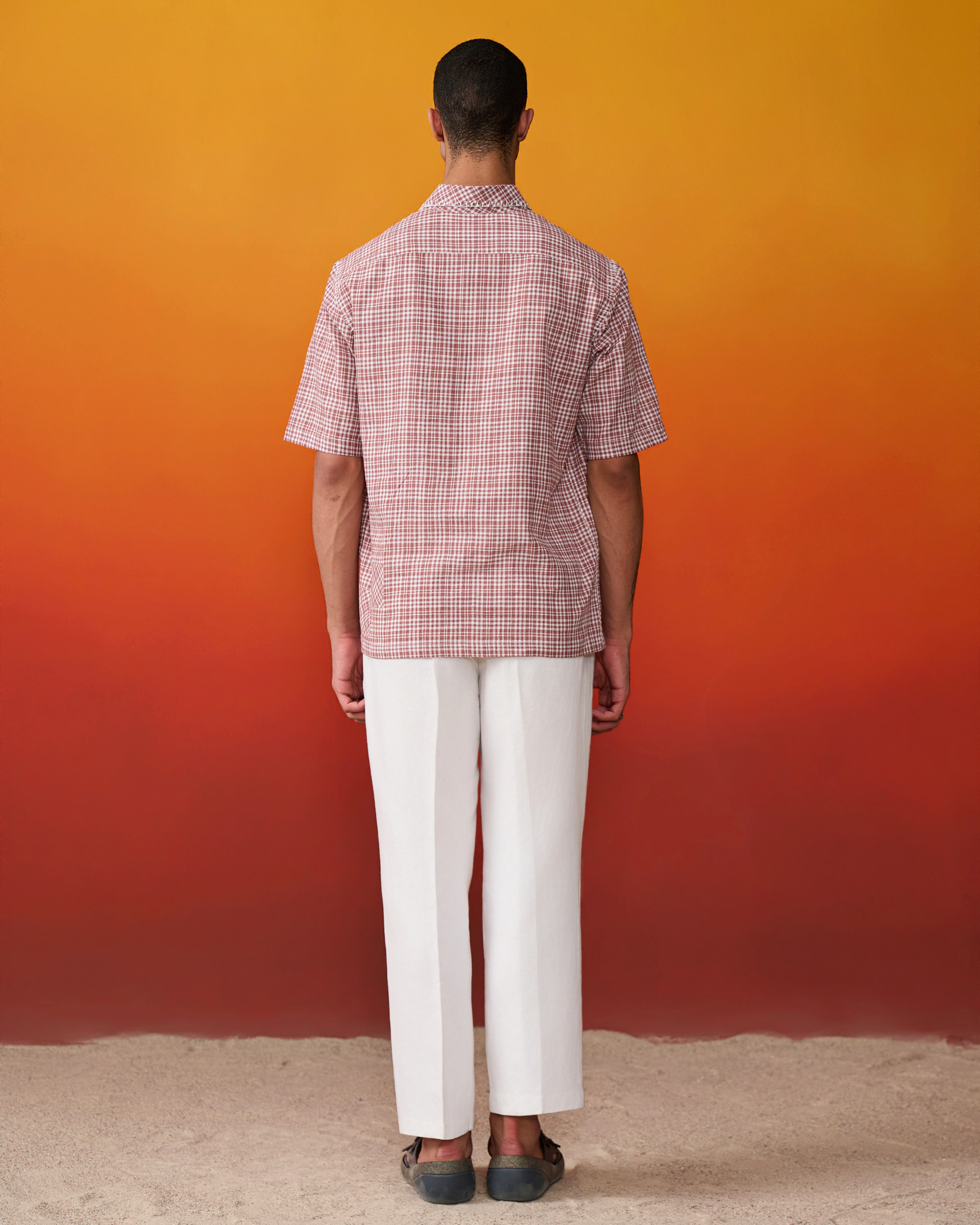 Karigar Upcycled Patchwork Check Shirt
