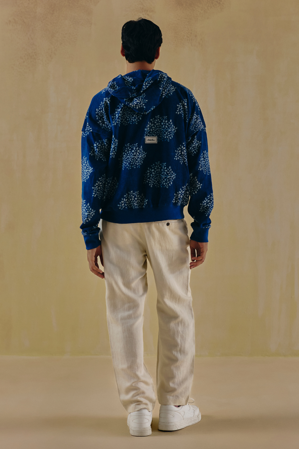 Indigo Leaf Hoodie