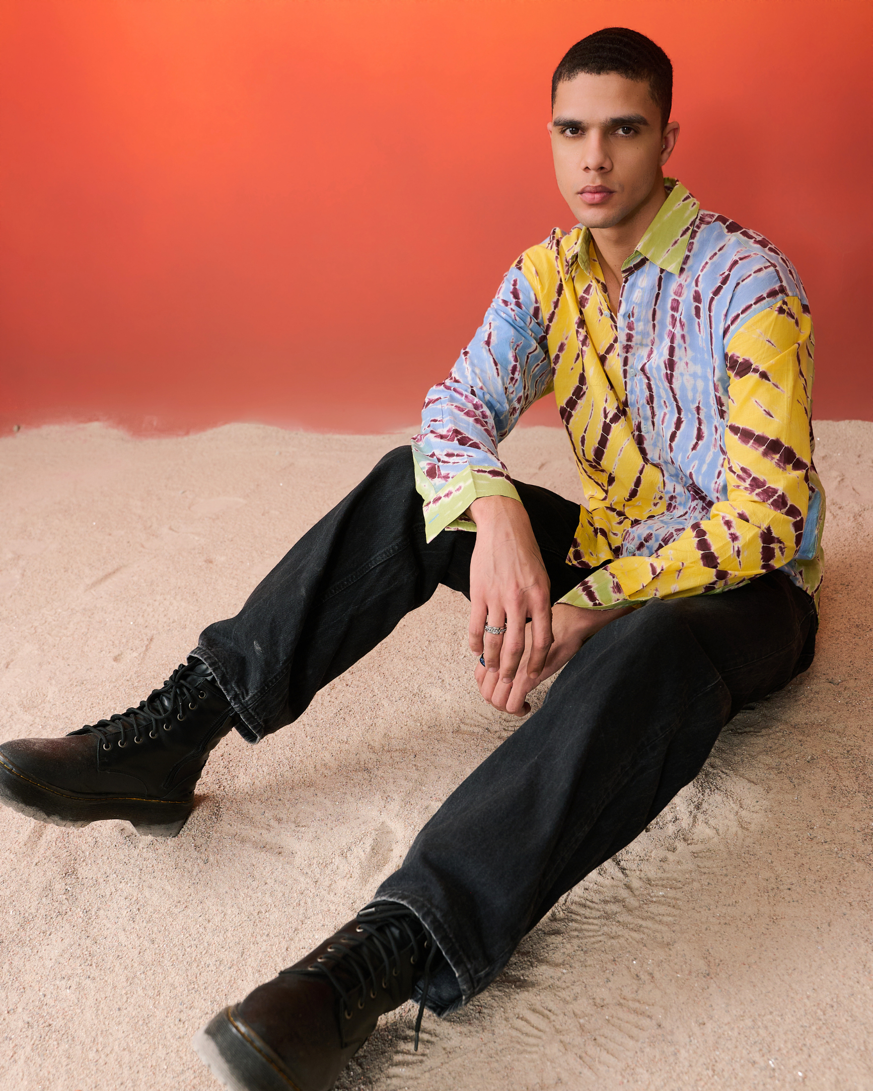 Rang Birangi Shibori Shirt