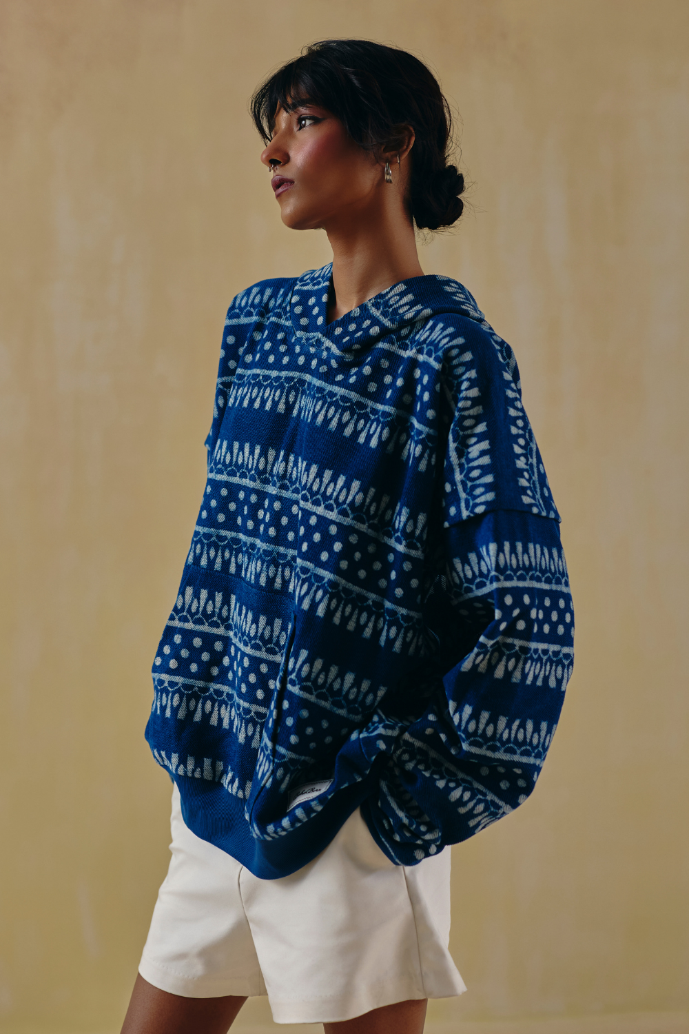 Azure Weave Hoodie