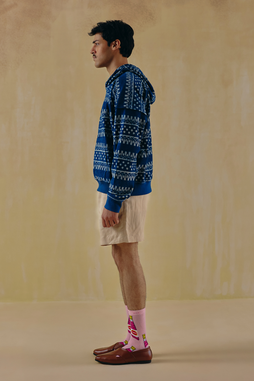 Azure Weave Hoodie
