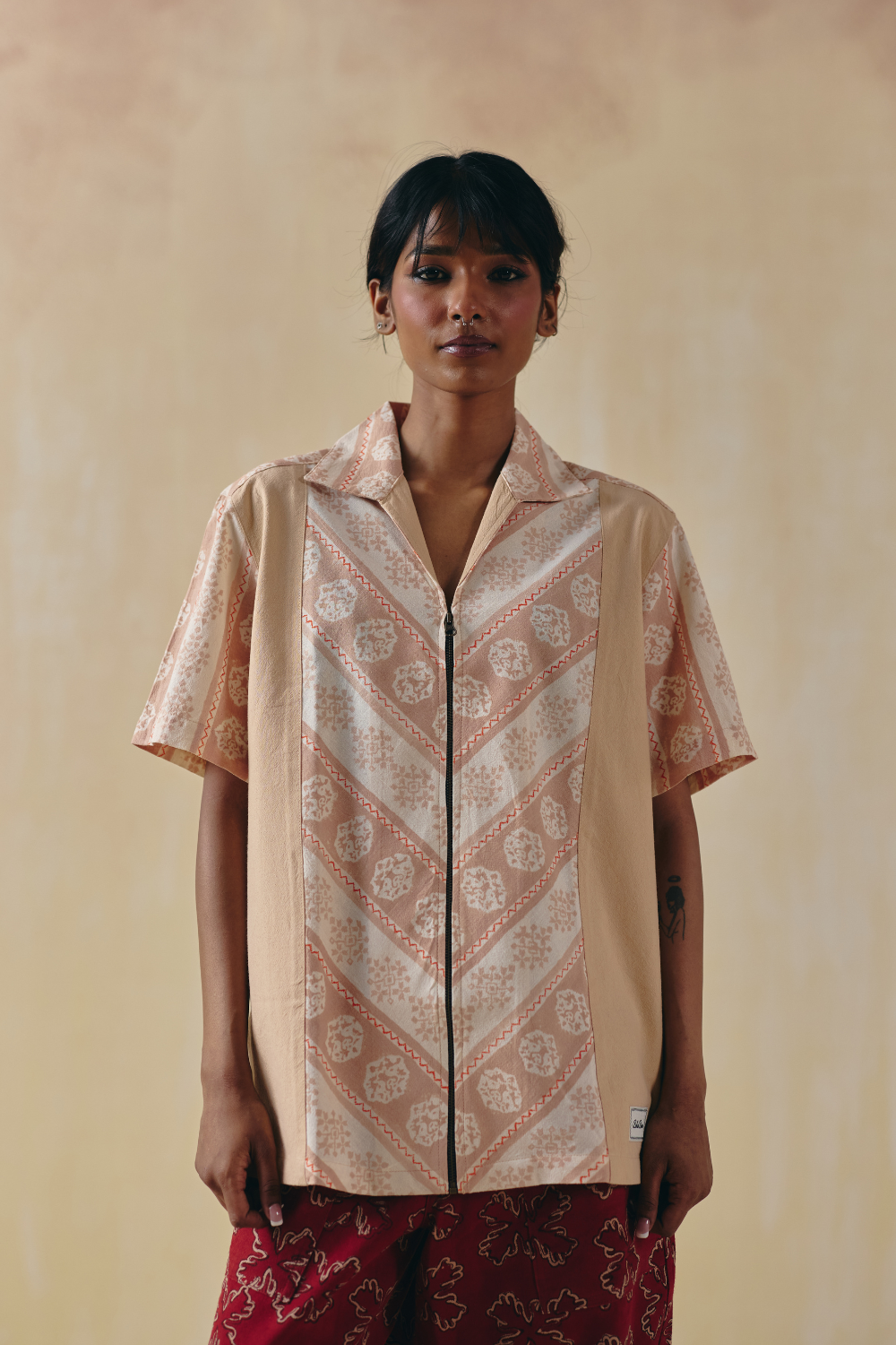 Coastal Breeze Zip Shirt