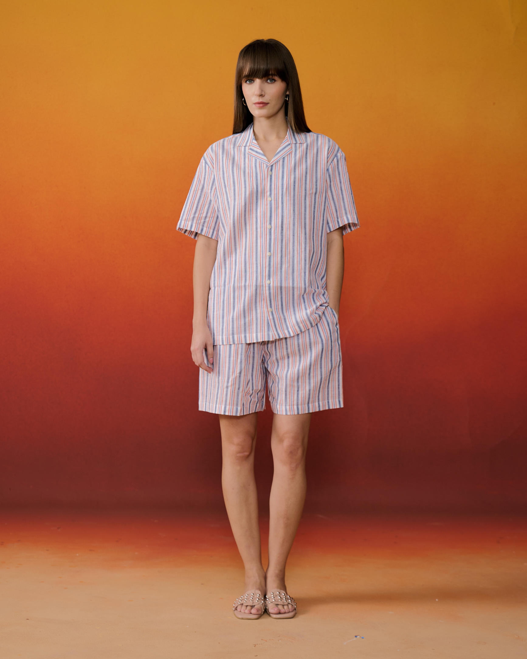 Rangoli Stripe Co-ord Set
