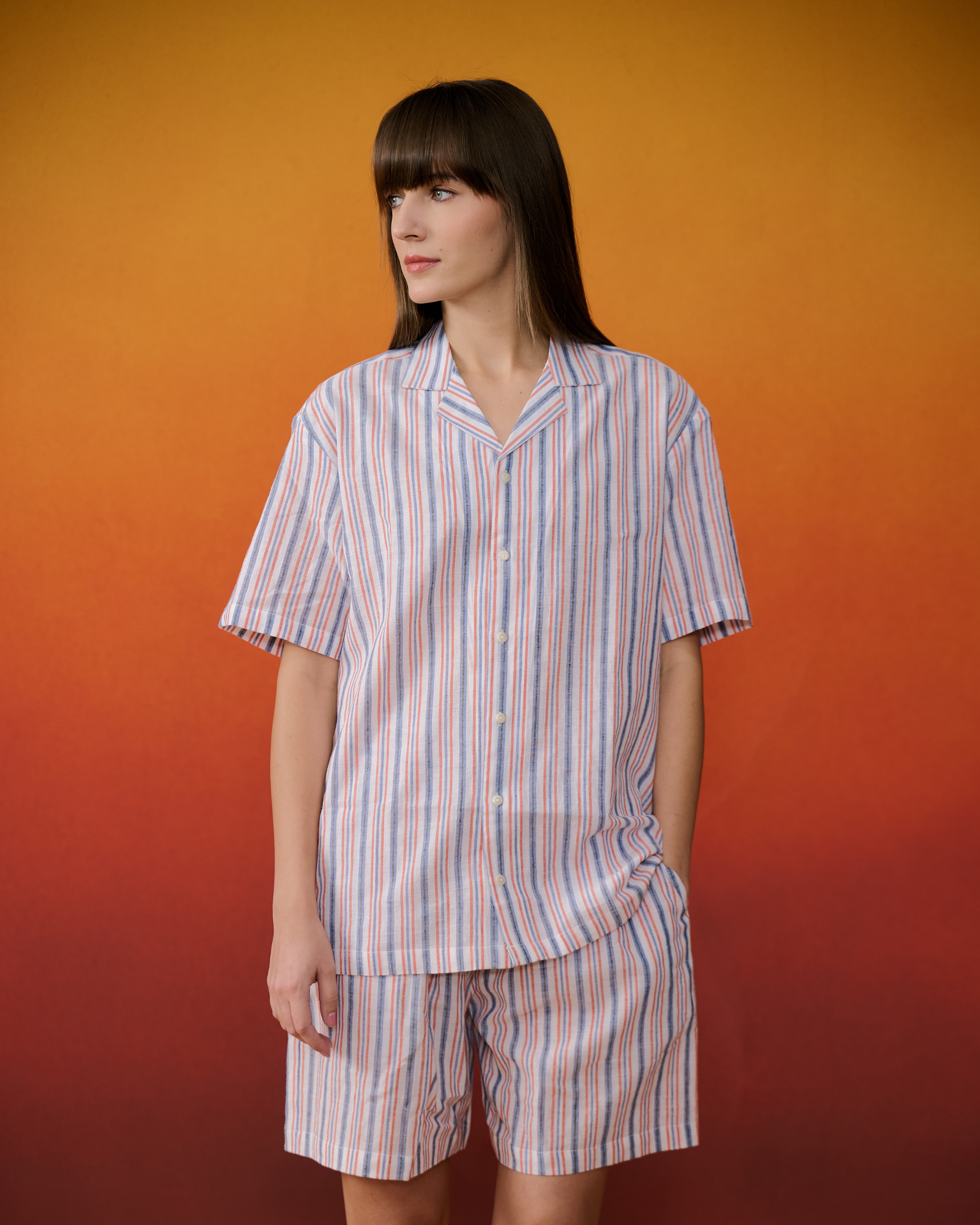Rangoli Stripe - Shorts Only