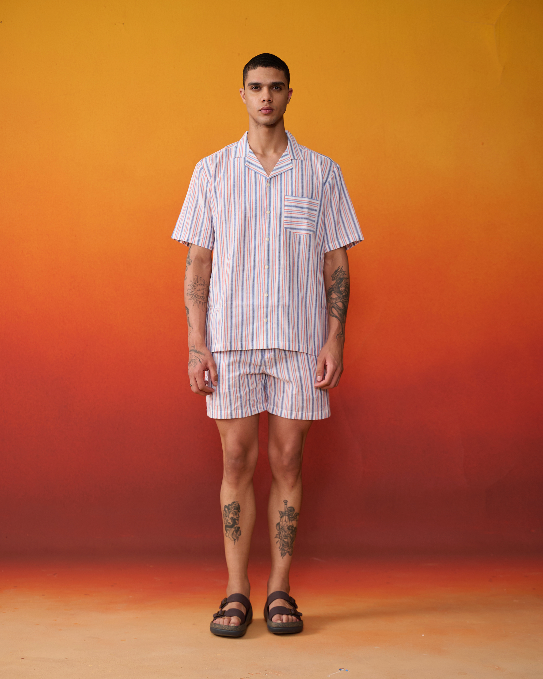Rangoli Stripe Co-ord Set