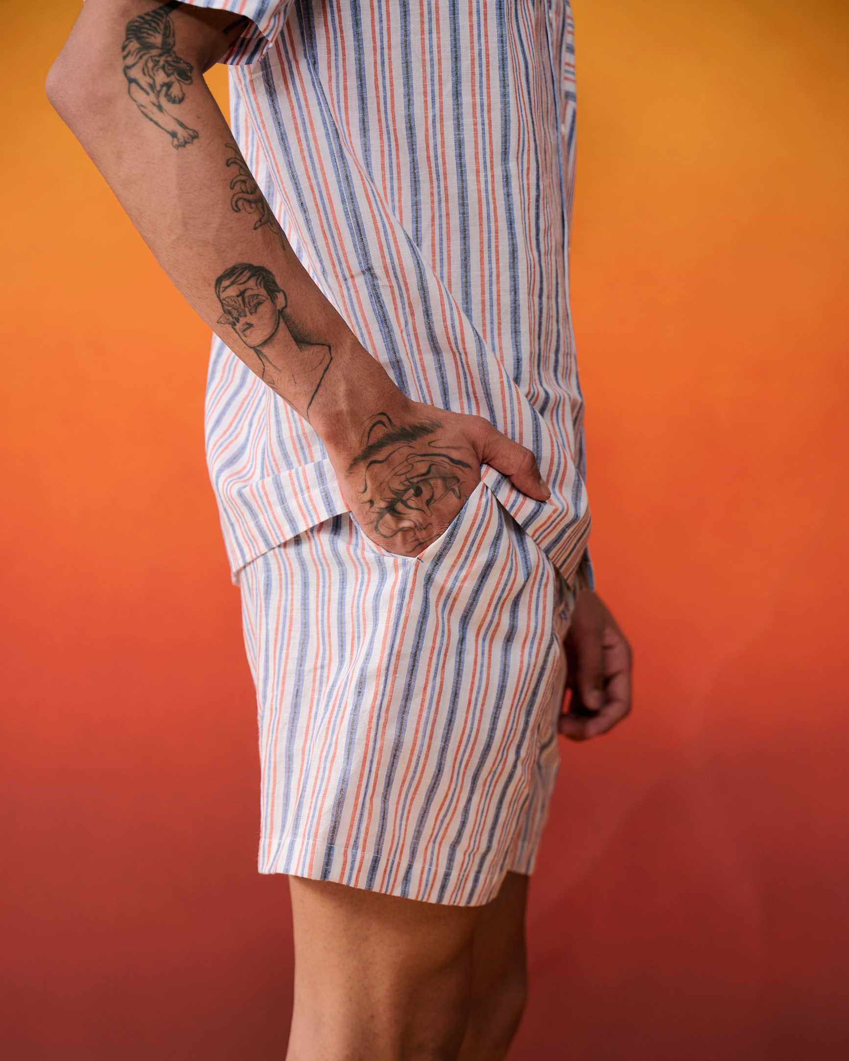 Rangoli Stripe - Top Only
