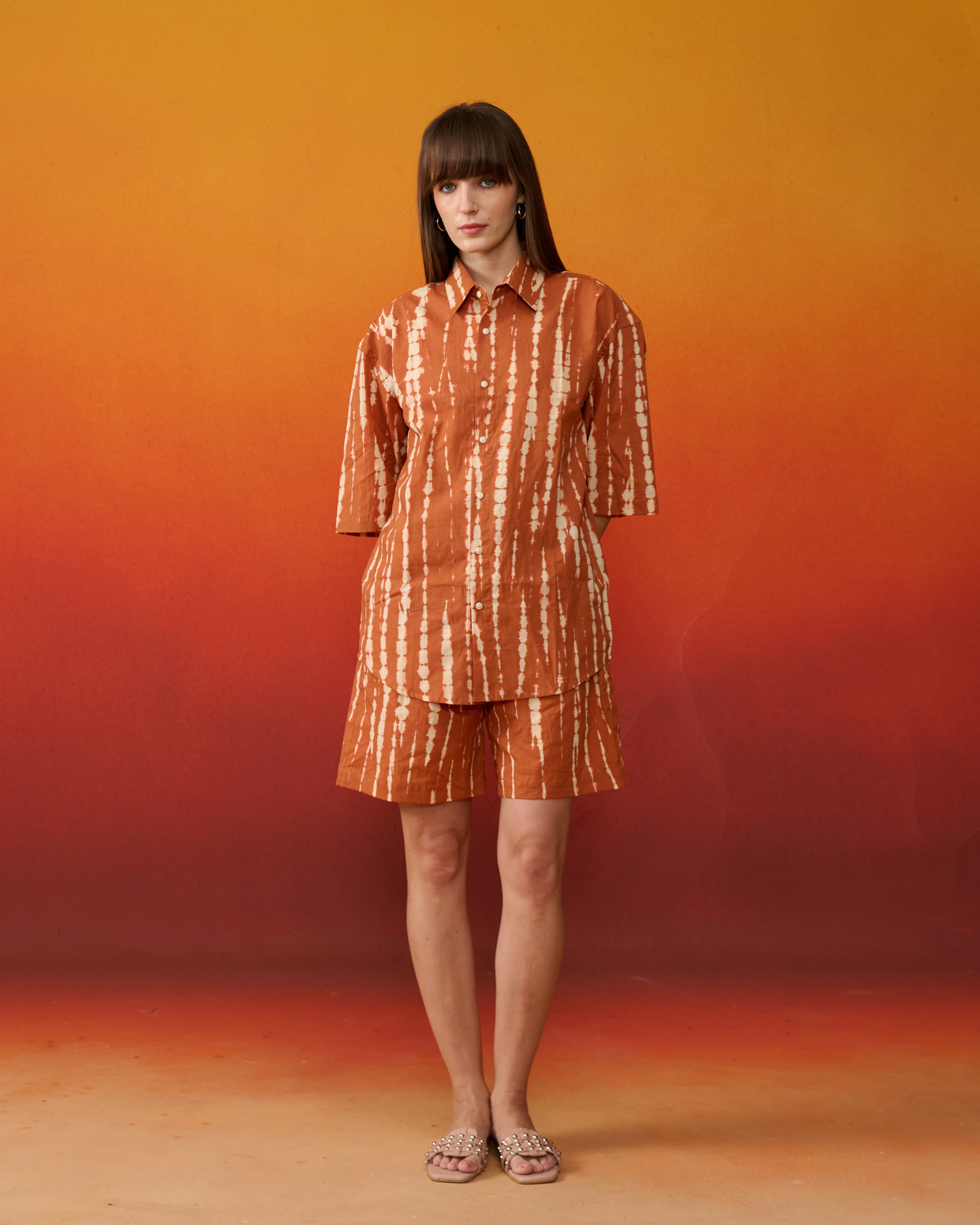 Mitti Baandh Shibori Co-ord Set