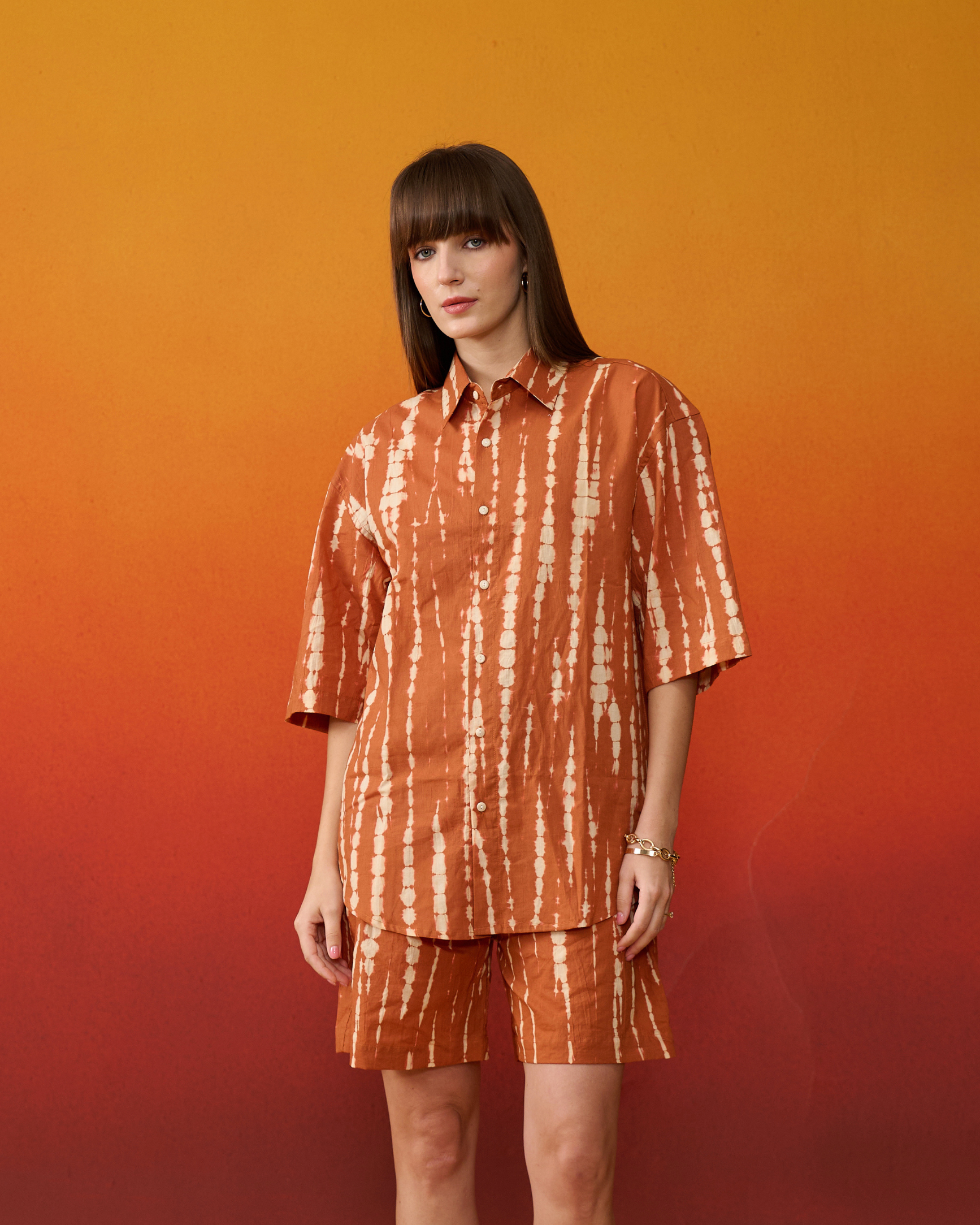 Mitti Baandh Shibori Co-ord Set