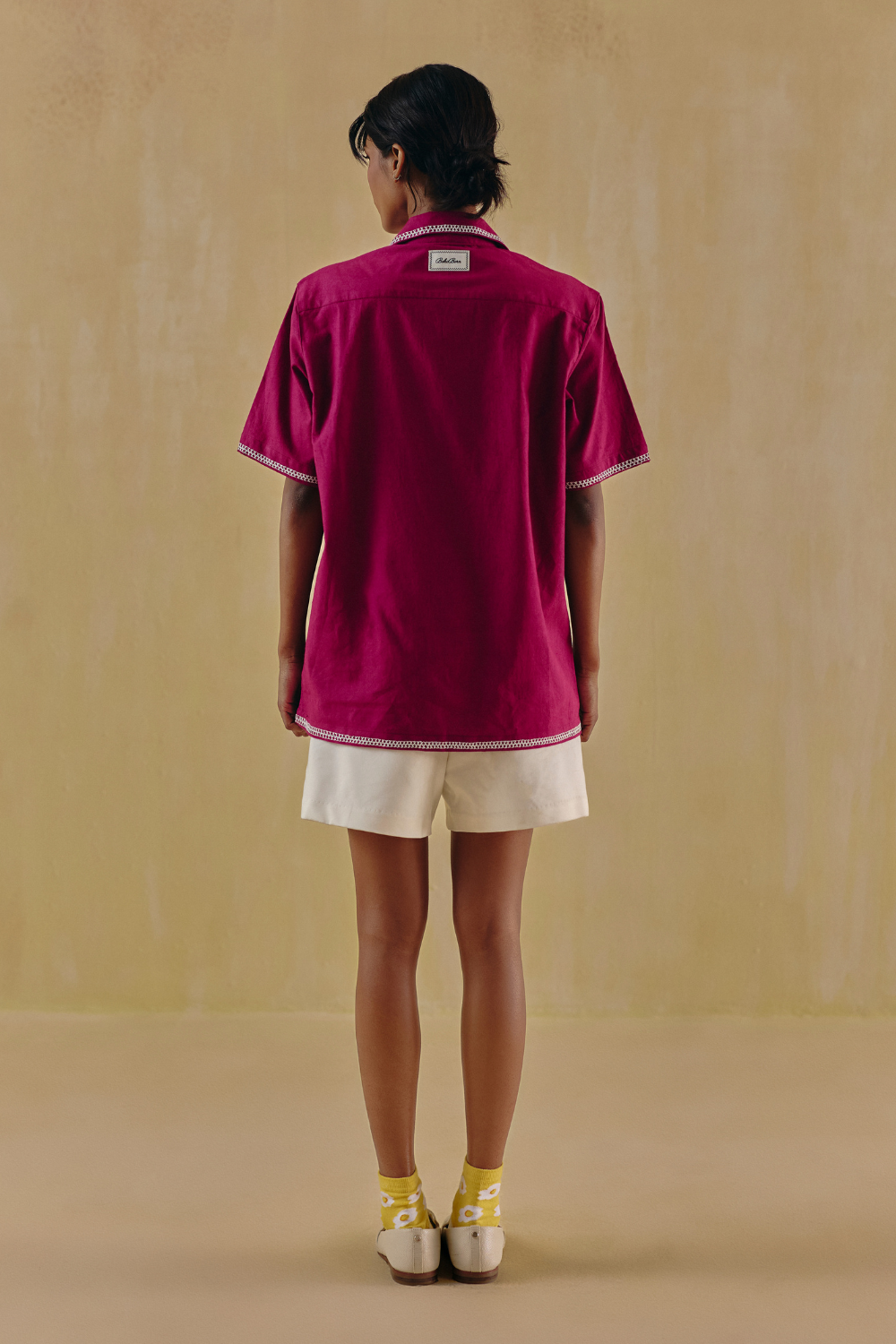 Mehroon Rose Shirt