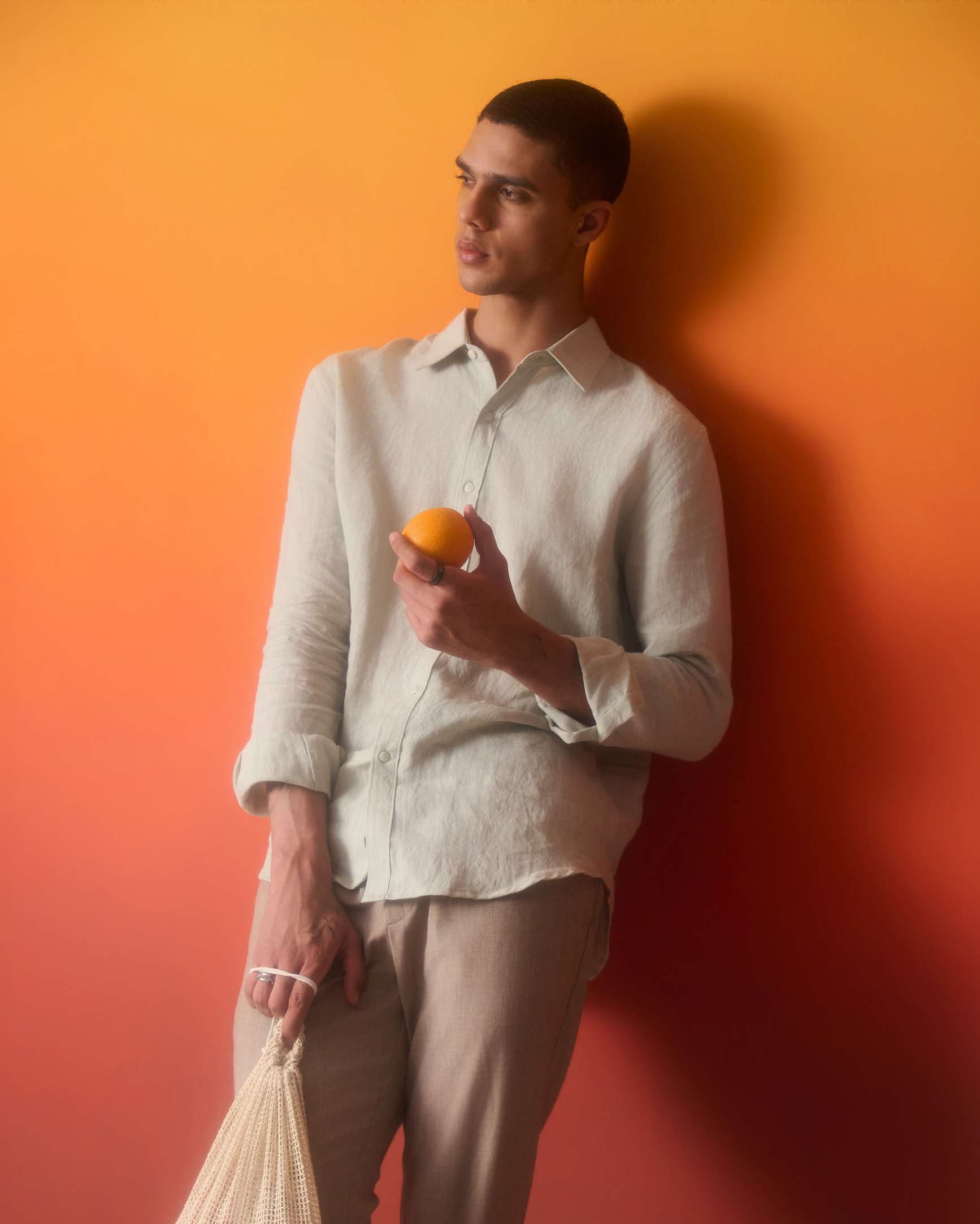 Handwoven Pudina Linen Shirt