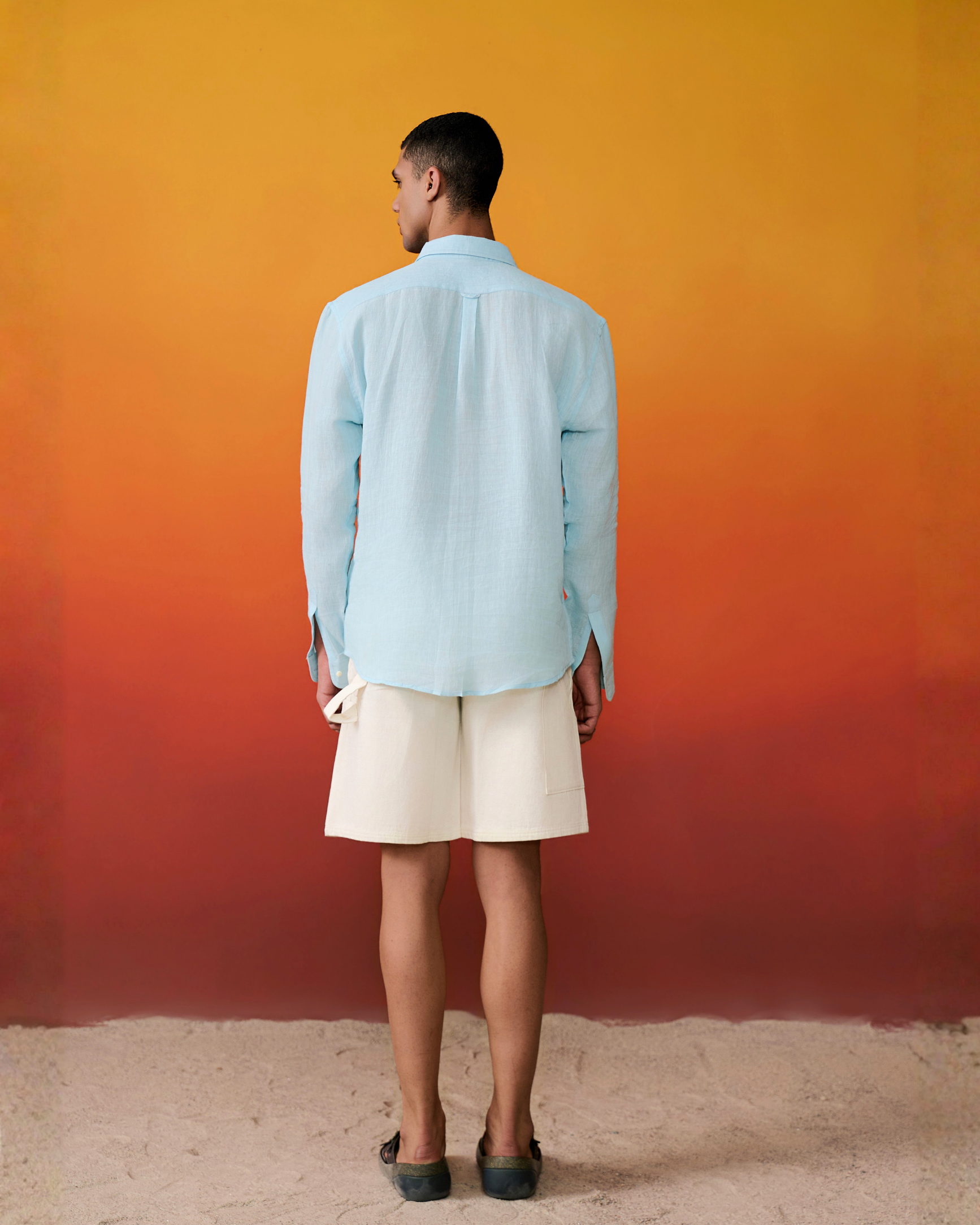 Handwoven Coconut Water Linen Shirt