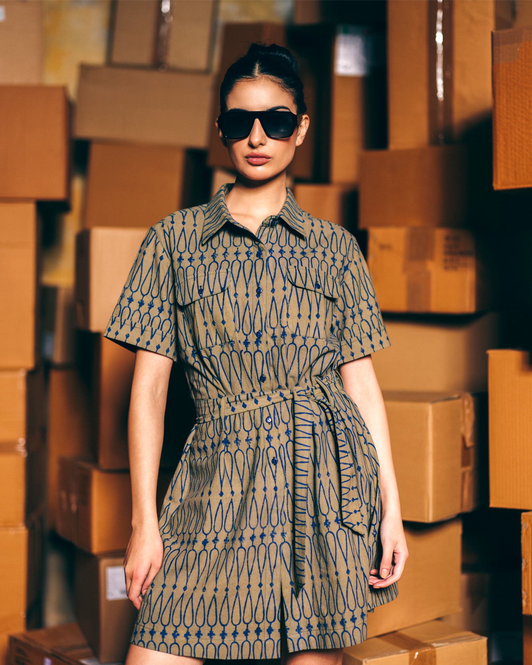 The Caravan Shirt Dress