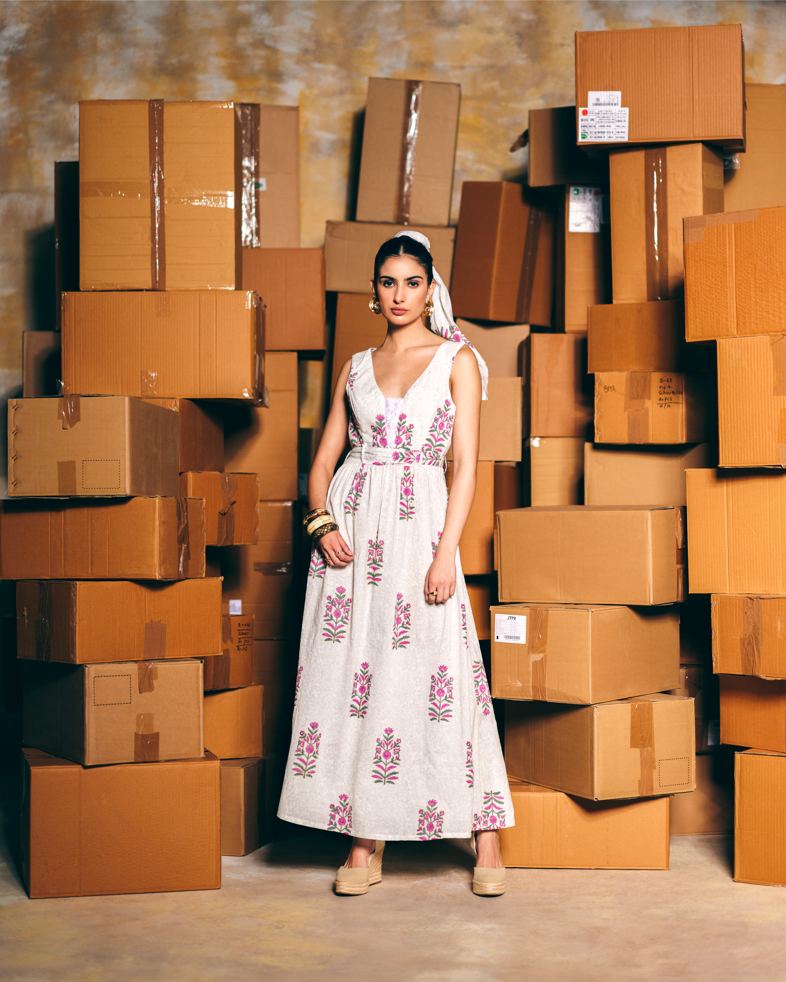 The Gulbaan Dress (Gul = flower)